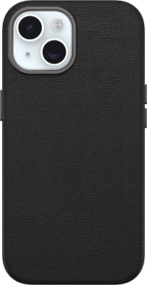 iPhone 16 Plus Otterbox Symmetry Cactus Leather w/MagSafe case - Black - Noir Ash