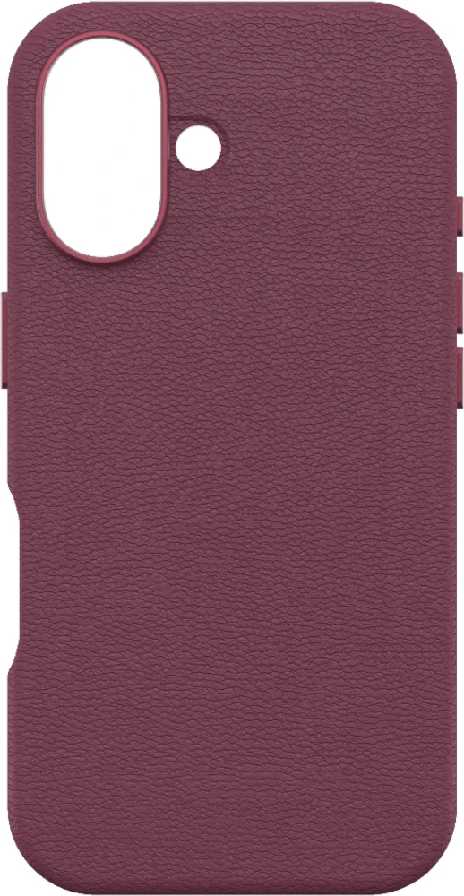 Symmetry Cactus Leather Case Maroon Bells for iPhone 16