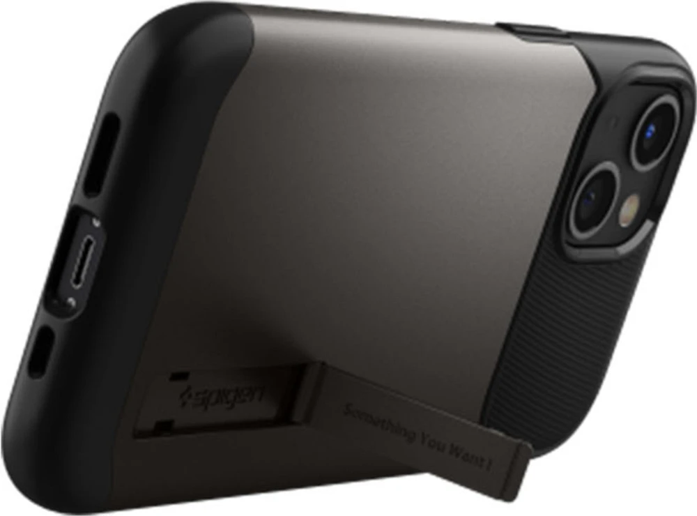 Spigen Slim Armor pour iPhone 13 Pro - Bronze a Canon