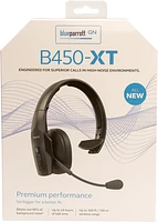 Blueparrott - B450-xt Noise Cancelling Bluetooth Mono On Ear Headset - Black