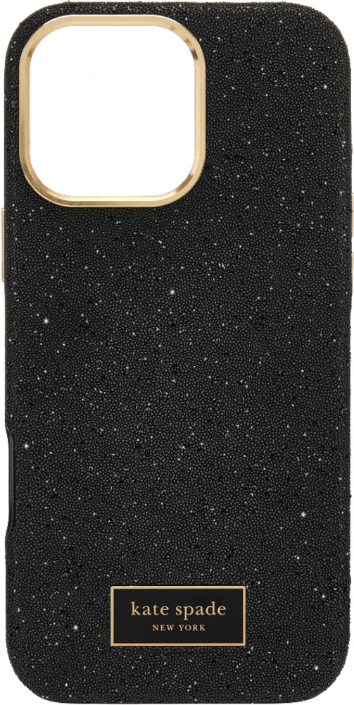 iPhone 16 Pro Max Kate Spade Crystal Pave MagSafe Case - Nightfall