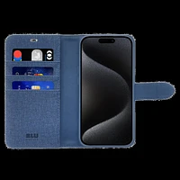 Blu Element BEF2N116BLB1 Étui Folio 2 in 1 Lazuli Bleu pour iPhone 16