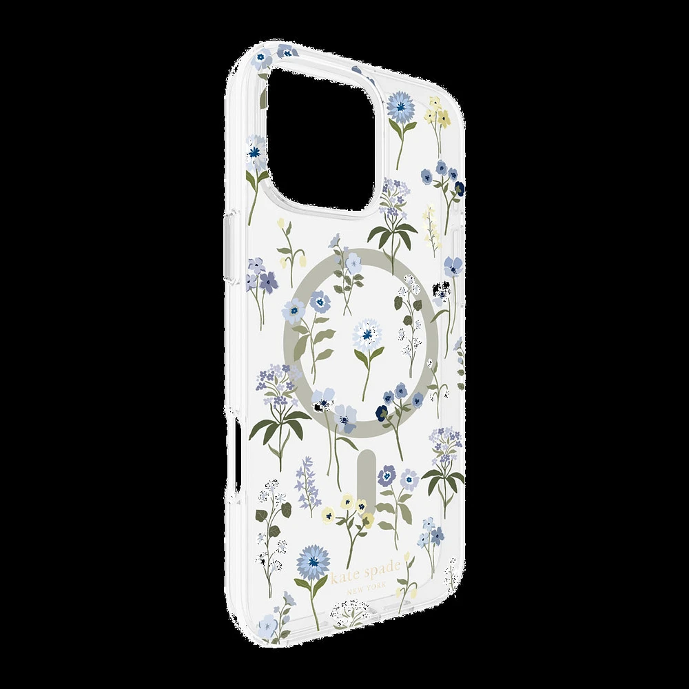 iPhone 16 Pro Max Kate Spade Protective Prints MagSafe Case - Precious Bloom