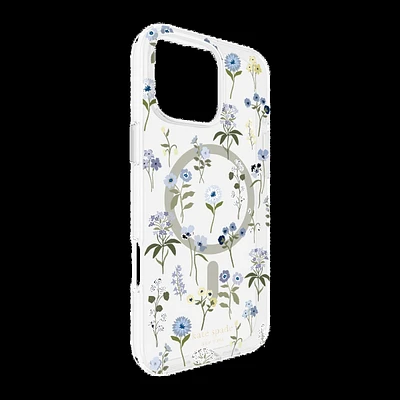 iPhone 16 Pro Max Kate Spade Protective Prints MagSafe Case - Precious Bloom