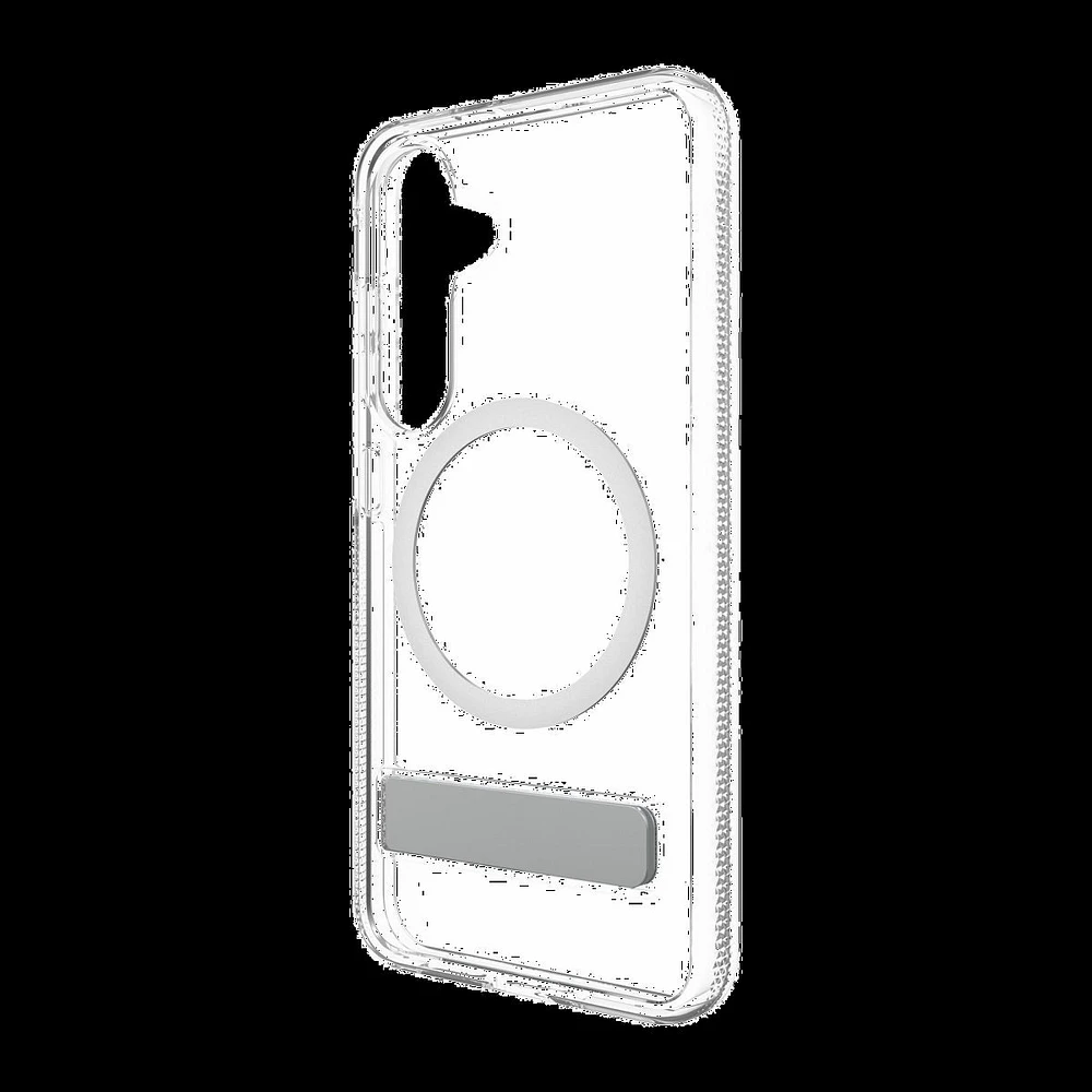 Samsung Galaxy S25 ZAGG Graphene Crystal Palace Snap Kickstand Case - Clear