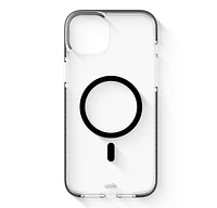 LOGiiX Air Guard Classic Mag pour iPhone 14 Max - Transparent/Blanc