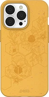 iPhone 13 Pro Pela Yellow Honey Bee Edition Compostable Eco - Yellow Honey Bee Edition