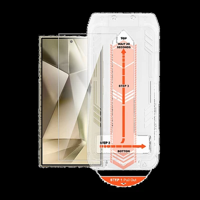 Protecteur d’écran en verre trempé HD d'HyperGear pour Samsung Galaxy S24 Ultra