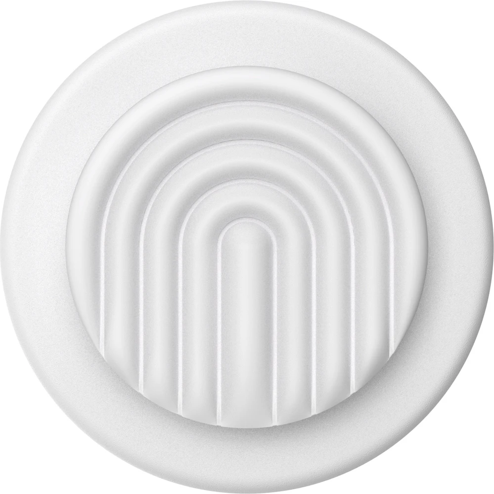 PopSockets 808970 PopGrip MagSafe Rond Anneau Adaptateur Curves Coconut Creme