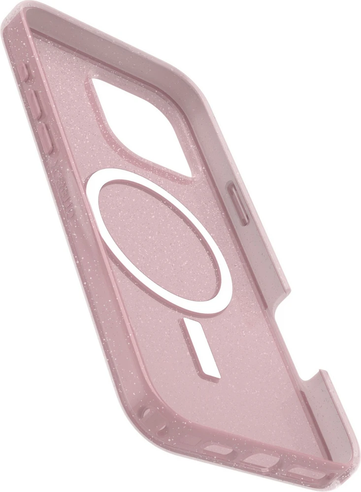 iPhone 16 Pro Max Otterbox Symmetry Clear w/ MagSafe Series Case - Pink - Thimbleberry