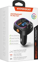 HyperGear Intellicast Road FM Bluetooth Transmitter w/ 15W CLA Car Charger