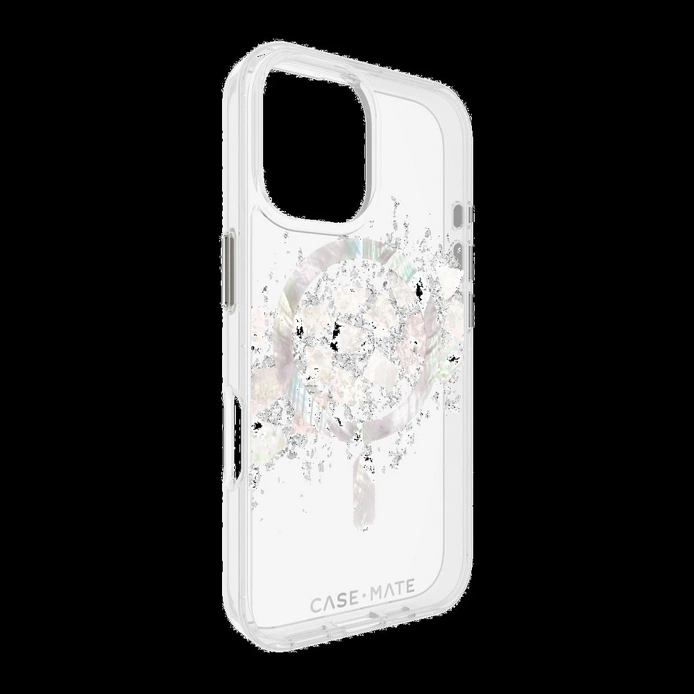 iPhone 16 Case-Mate Karat MagSafe Case - Touch of Pearl