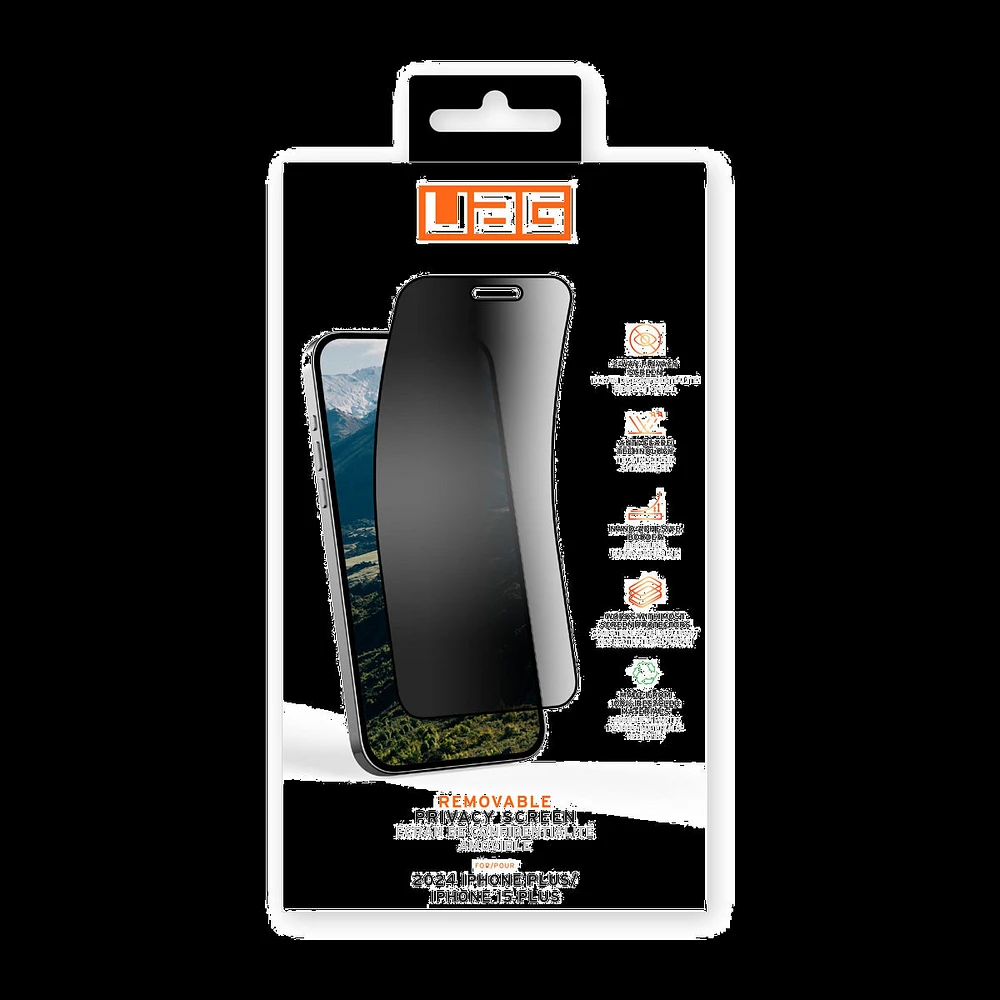 iPhone 16 Plus UAG Removable Eco Privacy Screen