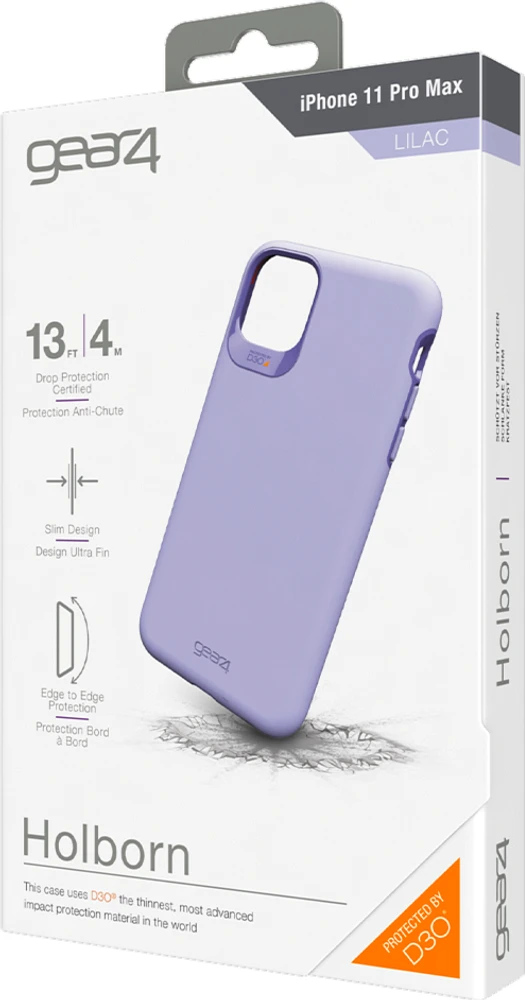 iPhone 11 Pro Max D30 Holborn Case - Purple (Lilac)