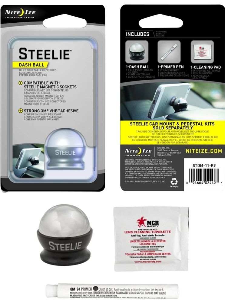 Steelie Dash Ball Kit - Black