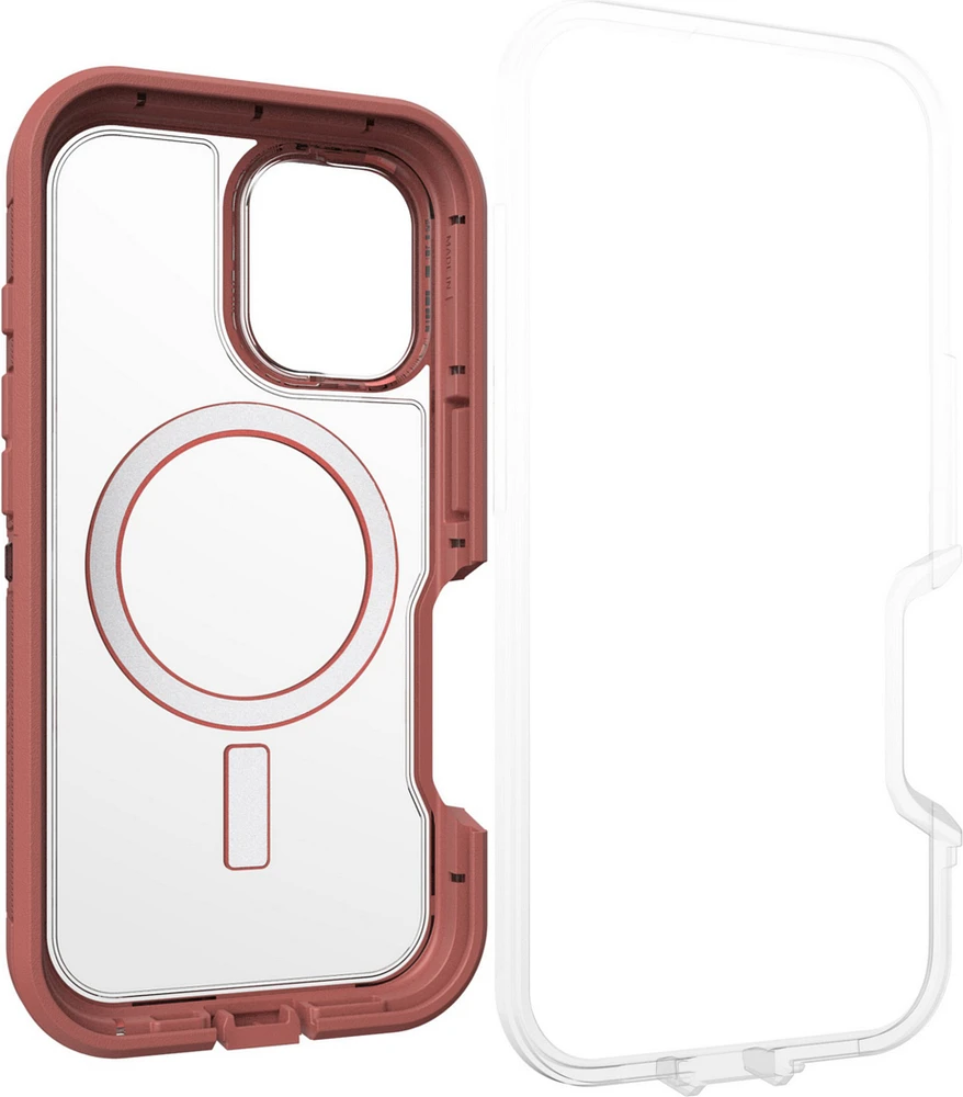 iPhone 16 Otterbox Defender XT Clear Pro w/ MagSafe Series Case - Clear