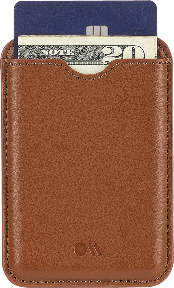 Case-Mate - Universal Magsafe Cardholder - Cognac Brown