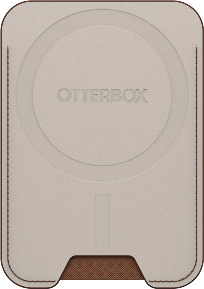 OtterBox - Symmetry Cactus Leather MagSafe Wallet - Rich Adobe