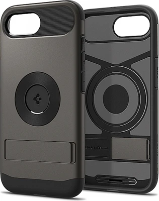 Spigen Slim Armor MagFit for iPhone 16e - Gunmetal