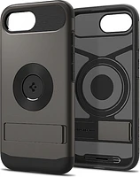 Spigen - Slim Armor Mag Fit Case for Apple iPhone 16e  /  iPhone 15  /  iPhone 14  /  iPhone 13 - Gunmetal