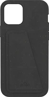 Pela étui portefeuille écolo compostable - iPhone 12/12 Pro, noir