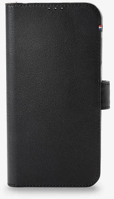 Decoded Portefeuille détachable en cuir pour iPhone 14 Plus - Noir