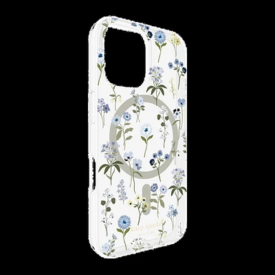 iPhone 16 Kate Spade Protective Prints MagSafe Case - Precious Bloom