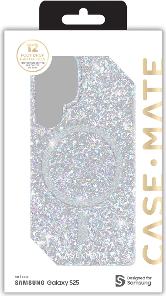 Étui Twinkle Disco de Case-Mate avec aimants pour Samsung Galaxy S25