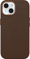 iPhone 16 Plus Otterbox Symmetry Cactus Leather w/MagSafe case - Brown - Rich Adobe