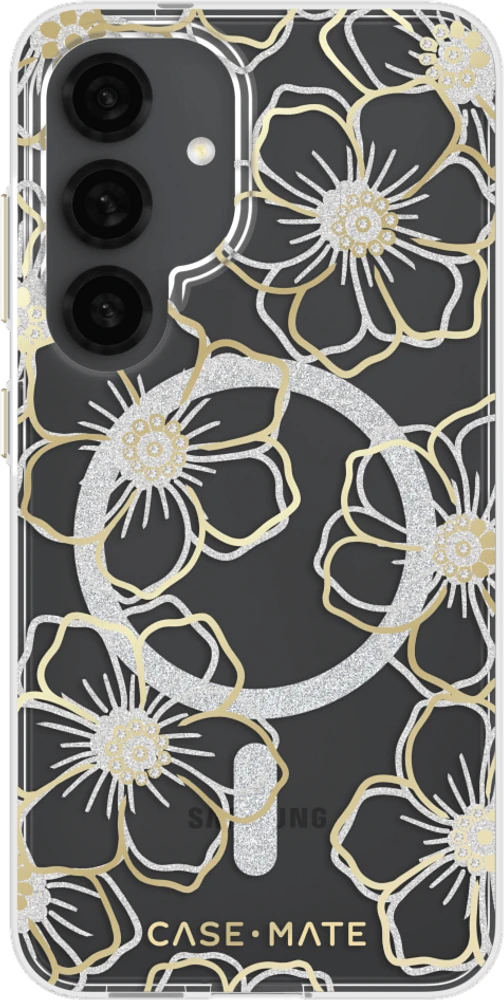 Étui Floral Gems de Case-Mate avec aimants pour Samsung Galaxy S25