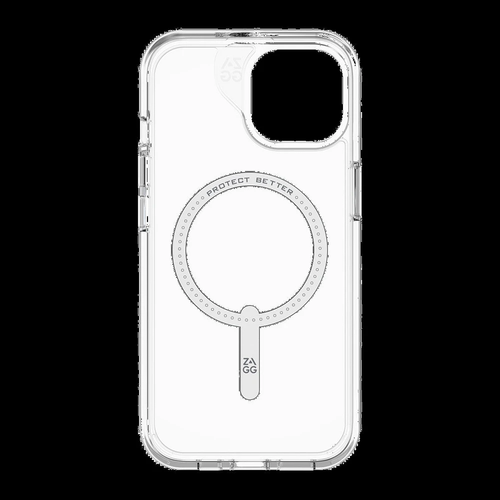 iPhone 15/14/13 ZAGG (GEAR4) Crystal Palace Snap Case - Clear