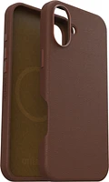 iPhone 16 Plus Otterbox Symmetry Cactus Leather w/MagSafe case - Brown - Rich Adobe