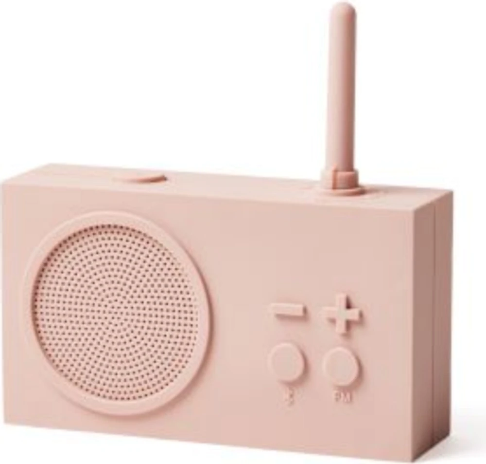 Lexon TYKHO 3 Radio FM & haut-parleur BT - Rose