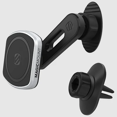 Scosche - Magicmount Pro 2 Vent  /  Dash Mount - Black And Silver