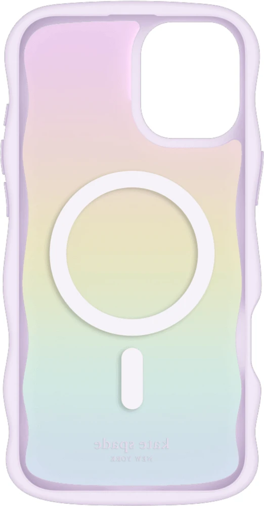 Kate Spade KS054392 Étui Wavy avec MagSafe Opal Iridescent pour iPhone 16 Plus