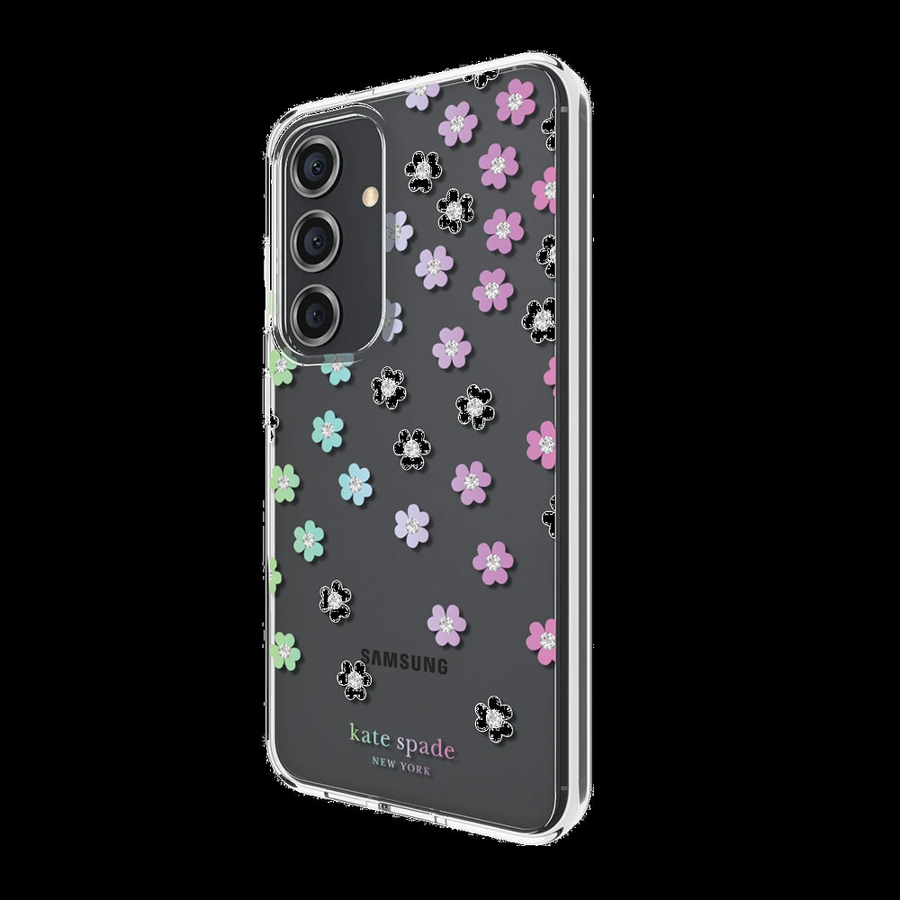 Kate Spade - Protective Hardshell Case For Samsung Galaxy S24 - Scattered Flowers