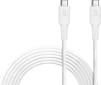 Piston Connect XL AS 3M USB-C to USB-C - White