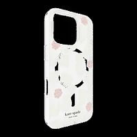 iPhone 16 Pro Kate Spade Protective Prints MagSafe Case - Hollyhock Floral