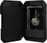 Urban Armor Gear (UAG) - Magnetic Wallet With Stand - Black and Titanium