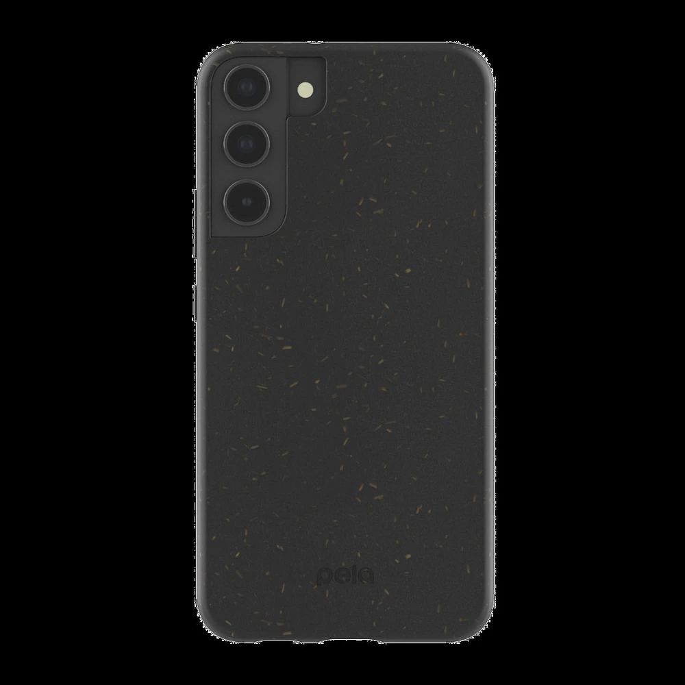 Pela - Galaxy S22+ 5G Compostable Eco-Friendly Protective Case - Black