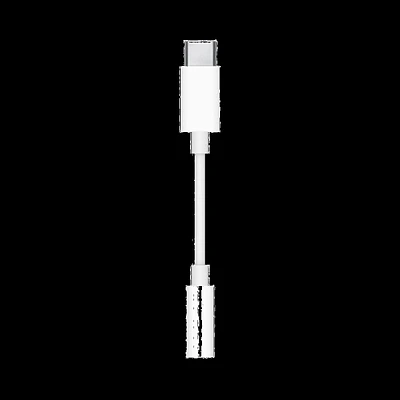 Apple MW2Q3AMA Adaptateur USB-C vers Prise Casque 3.5 mm Blanc