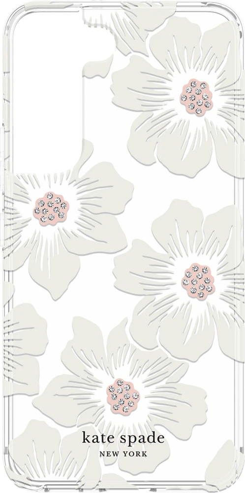 Kate Spade NY - Galaxy S22 Protective Hardshell Case - Hollyhock Floral