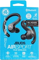 JLab IFCEBJBAIRSPRTRBLK82 JBuds Air Sport True Wireless Écouteurs Noir