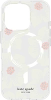 iPhone 16 Pro Kate Spade Protective Prints MagSafe Case - Hollyhock Floral