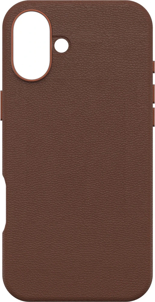 iPhone 16 Plus Otterbox Symmetry Cactus Leather w/MagSafe case - Brown - Rich Adobe