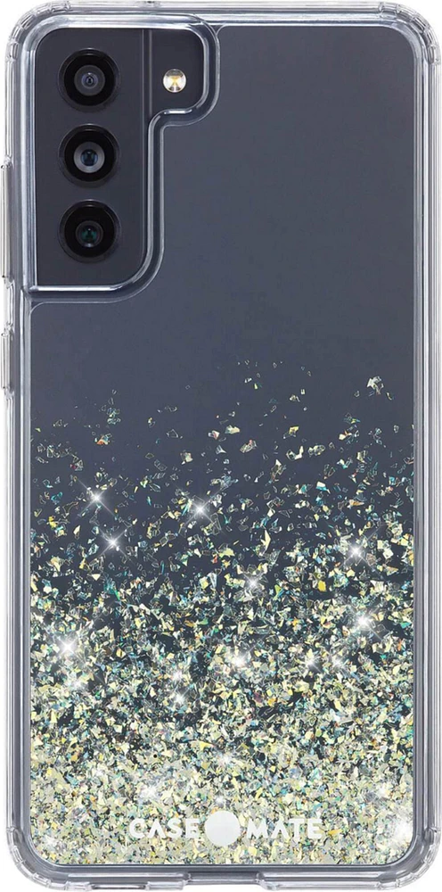 Case-Mate - Twinkle Case w/ Micropel - Samsung Galaxy S21 FE 5G - Stardust