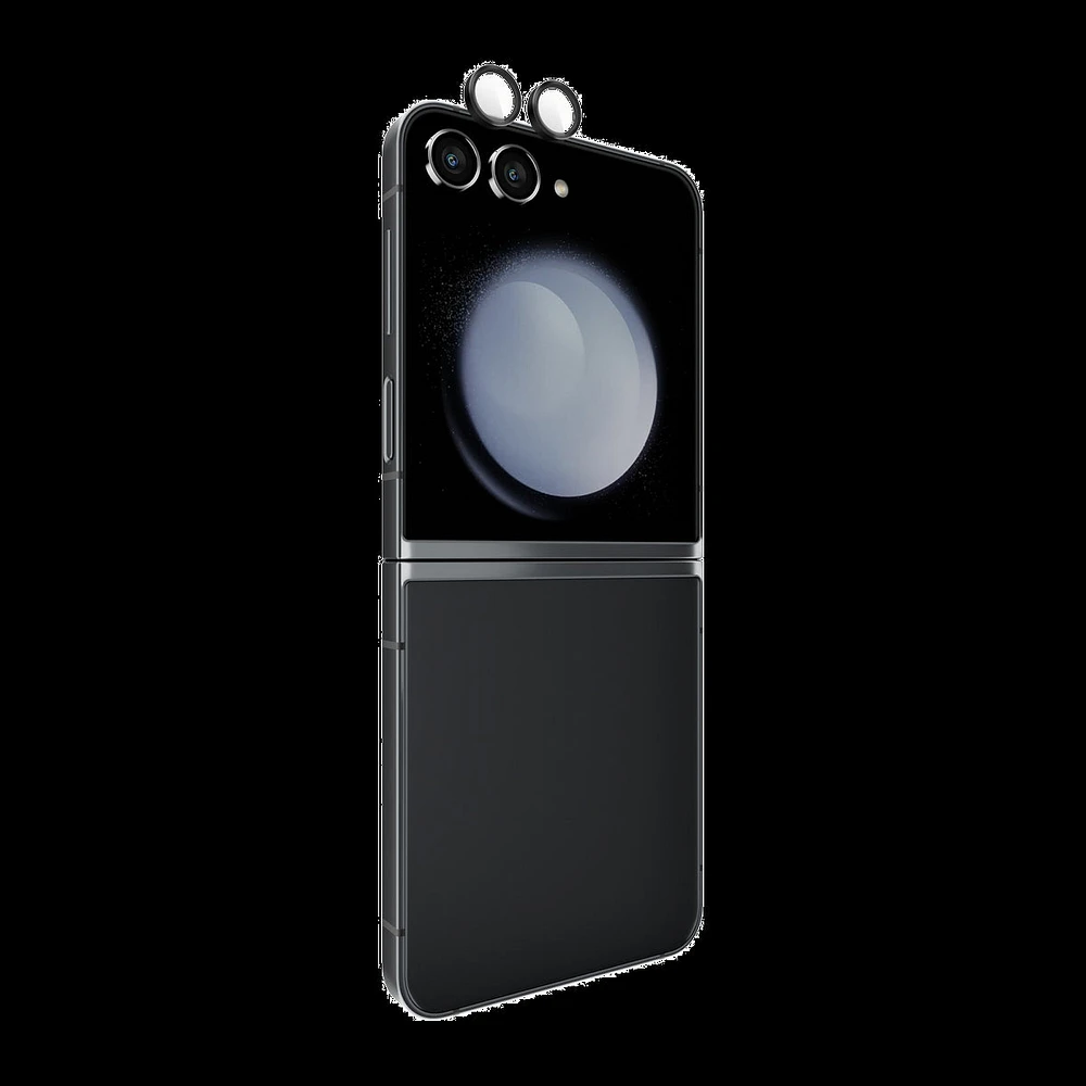 Samsung Galaxy Z Flip6 Pelican Aluminum Ring Lens Protector - Black