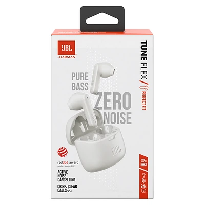 Jbl - Tune Flex True Wireless In Ear Noise Cancelling Bluetooth Headphones