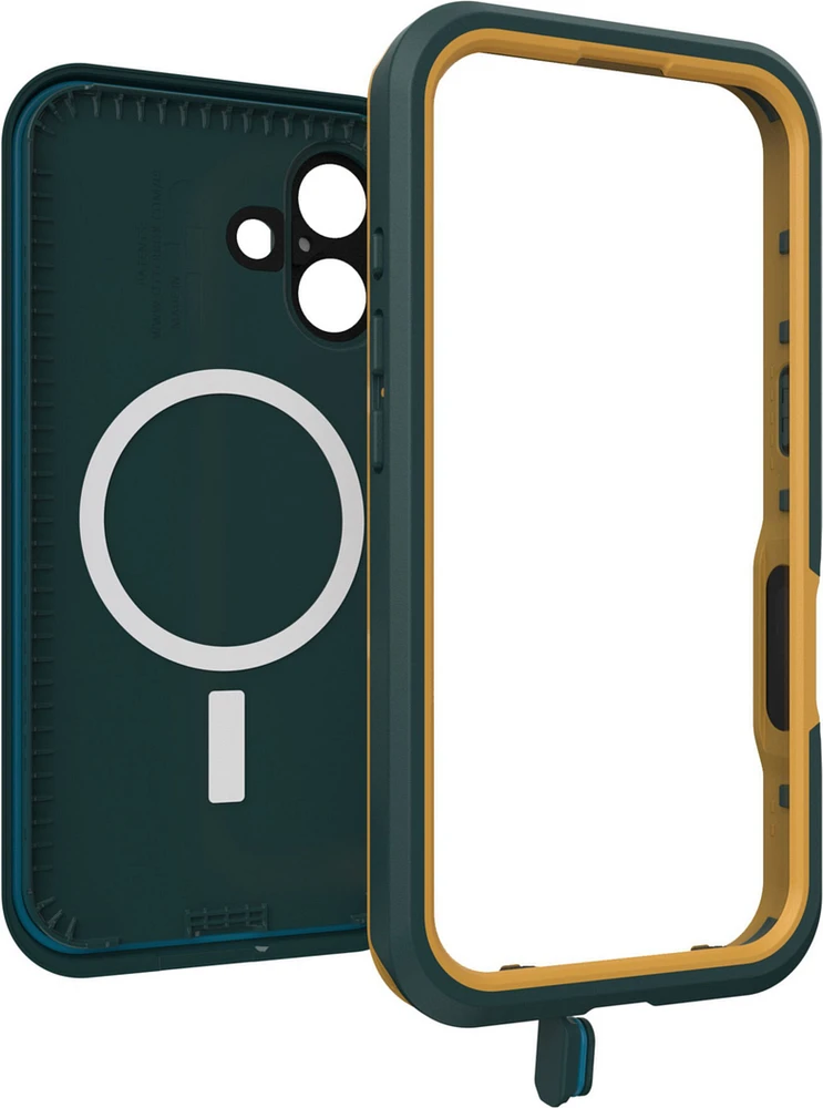 OtterBox - FRE MagSafe Case for Apple iPhone 16 - Submerge