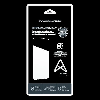 AXS ARMORGlass 360 Screen and Camera Lens Protection Apple iPhone Pro